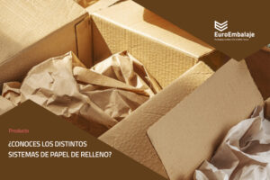 Distintos sistemas de papel de relleno